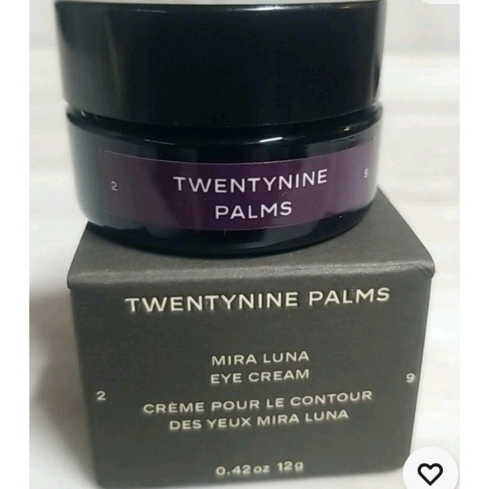NIB Twentynine Palms Mira Luna Eye Cream Anti-aging Ceramides Retinol
